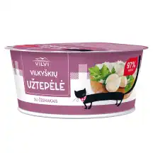 Varškės užtepėlė su čes. VILVI, 18%, 150 g