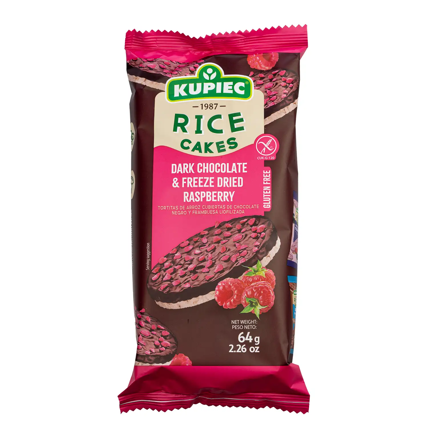 Rīsu galet. Kupiec t. šok., aveņu gab. 70g