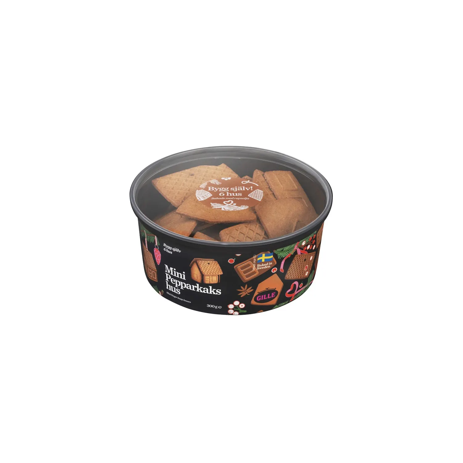 Mini piparkūku namiņi Gille 300g