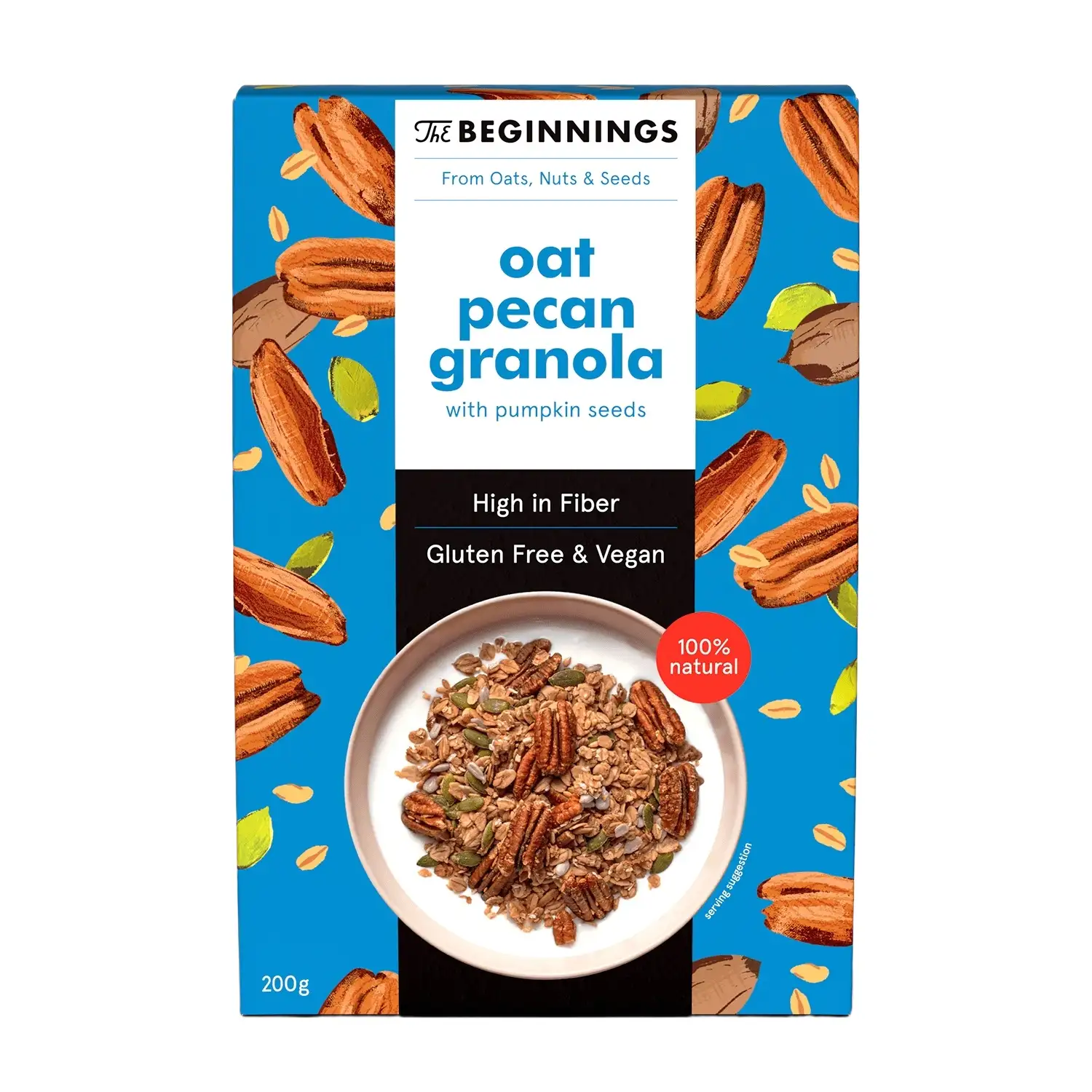 Granola The Beginnings auzu-pekanriekstu 200g