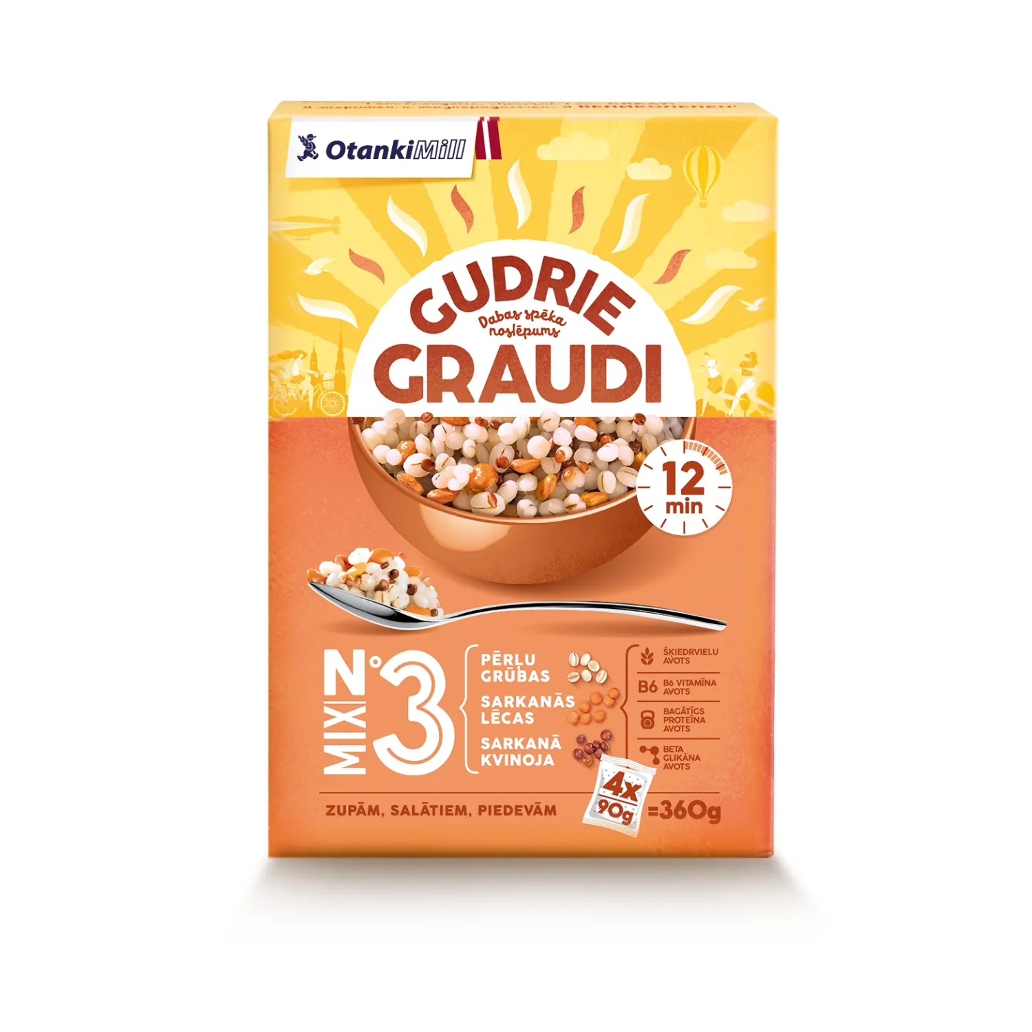 Mais. Gudrie Graudi grūbu-lēcu-kvinojas 360g