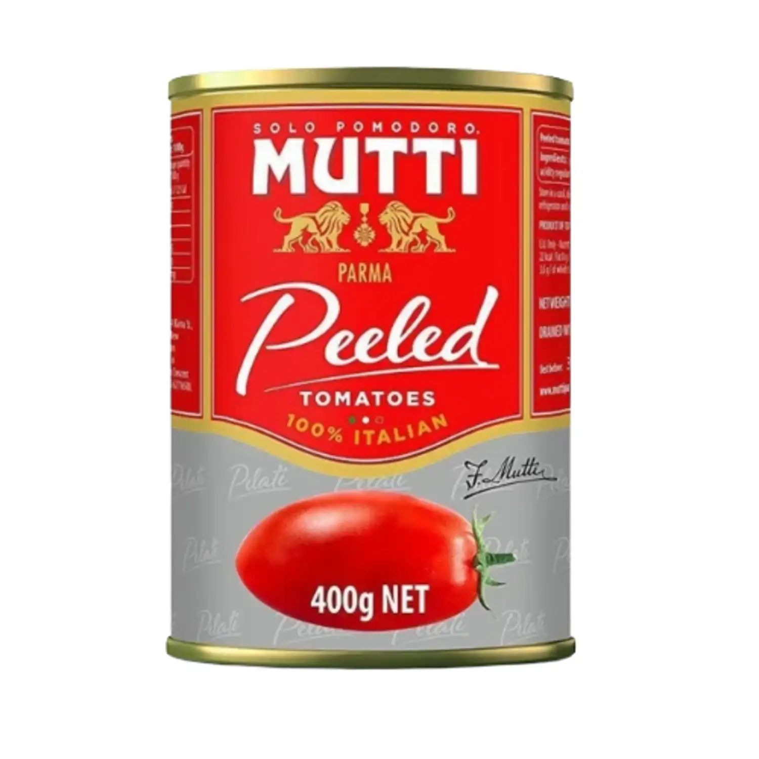 Tomatid, kooritud Mutti 400g