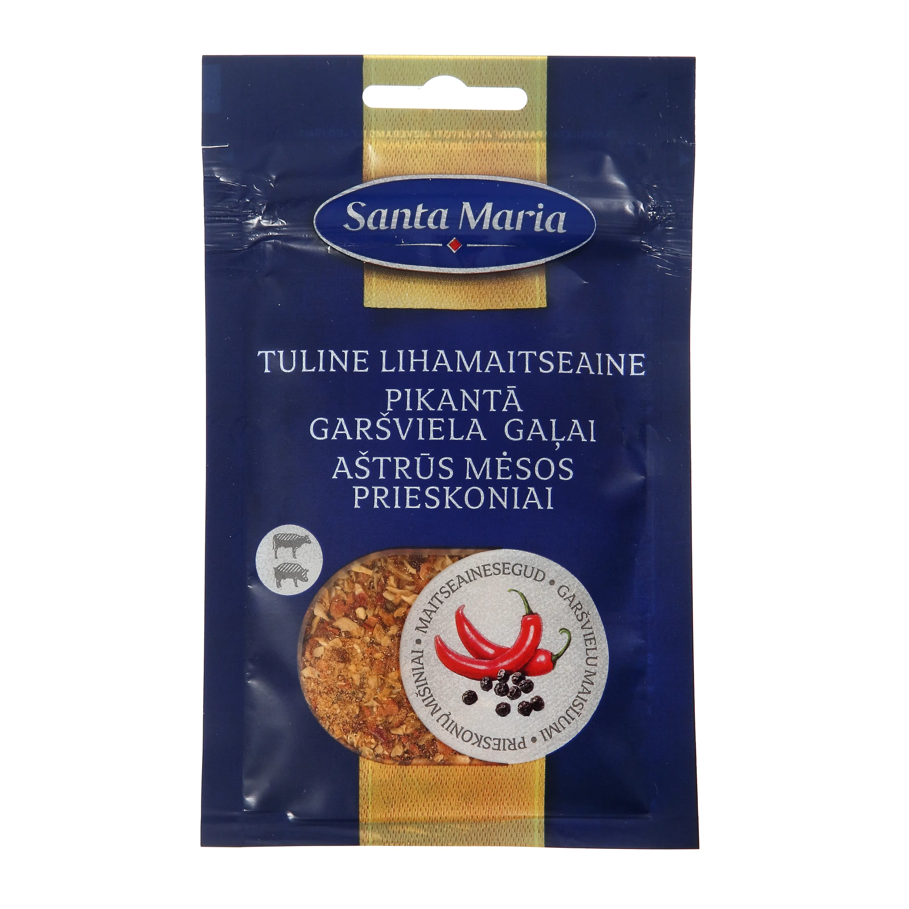 Aštrūs mėsos prieskoniai SANTA MARIA, 20g
