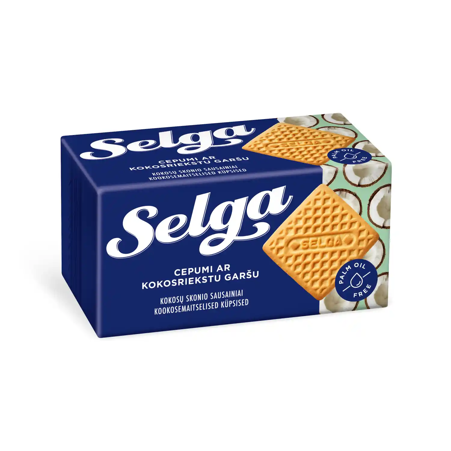 Küpsis kookosemaitseline Selga 180g
