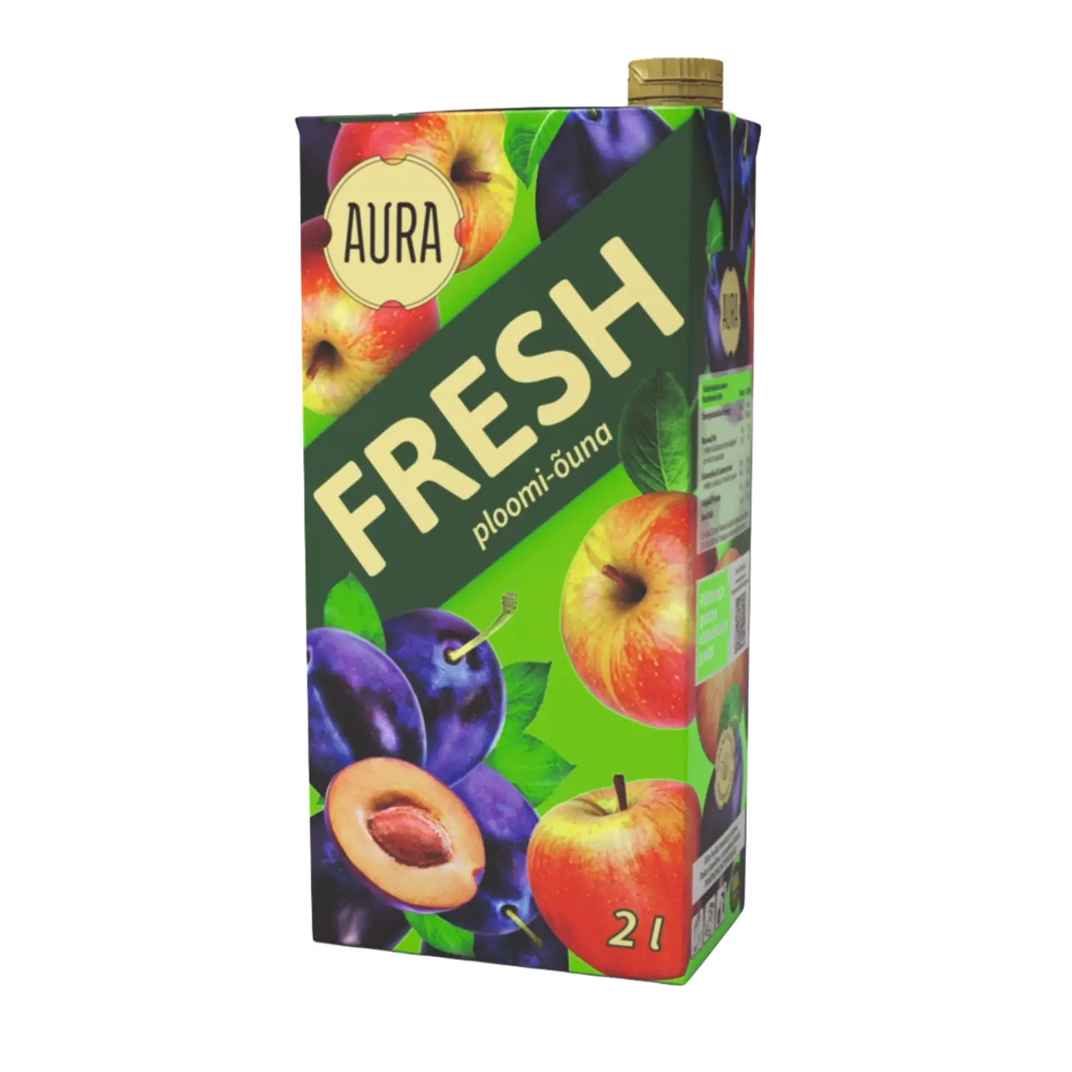 Mahlajook ploomi-õuna Aura Fresh 2l
