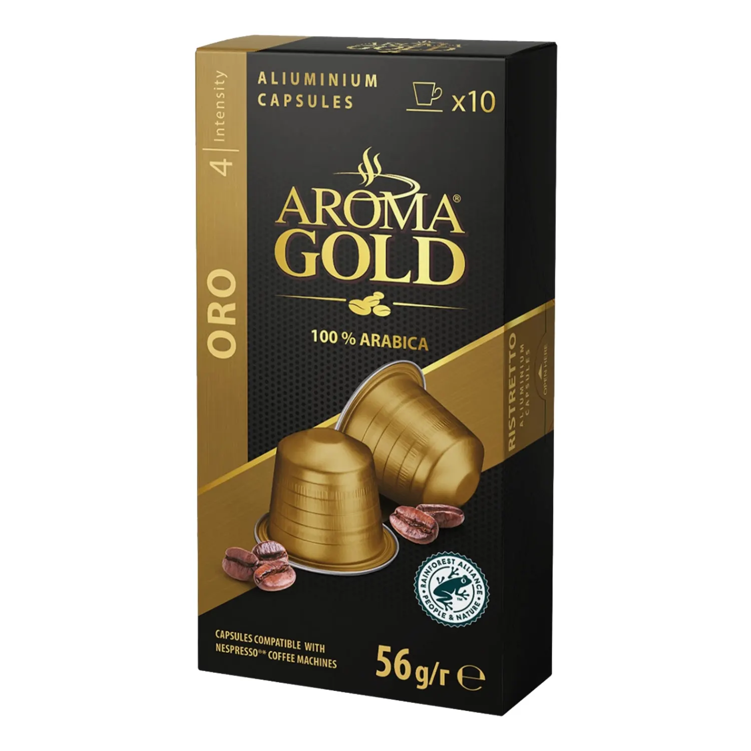 Kohvikapslid Oro Aroma Gold 56g