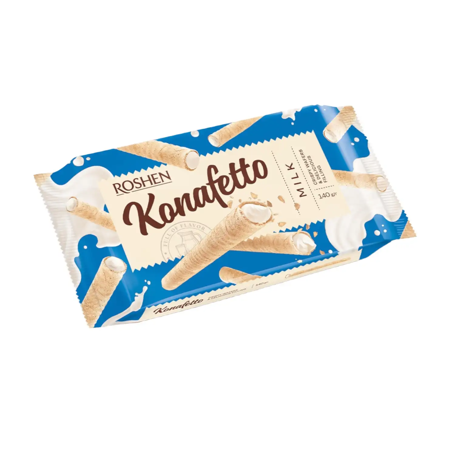 Vahvlitorud piimatäidisega Konafetto 140g