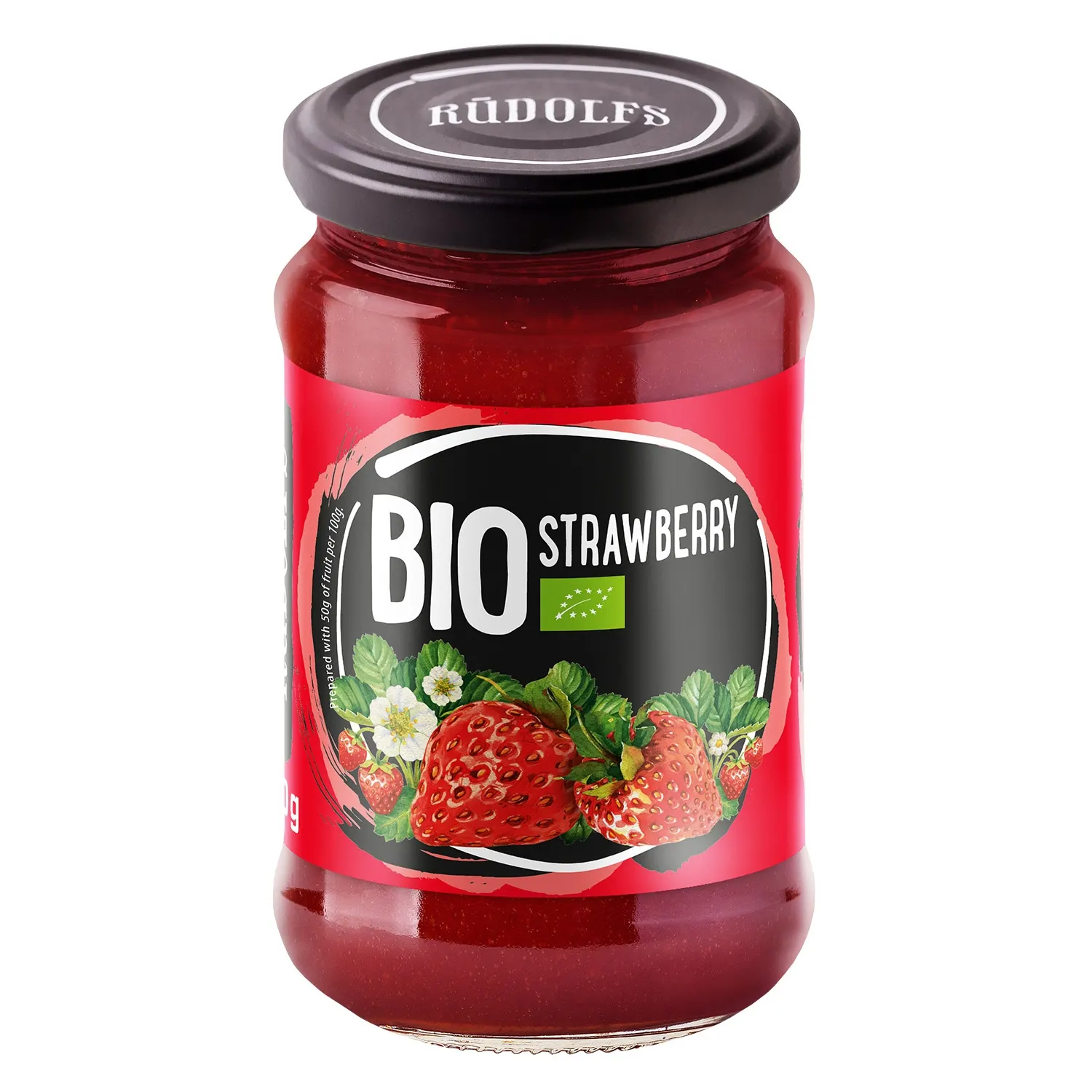 Zemeņu ievārījums Rūdolfs BIO 400g