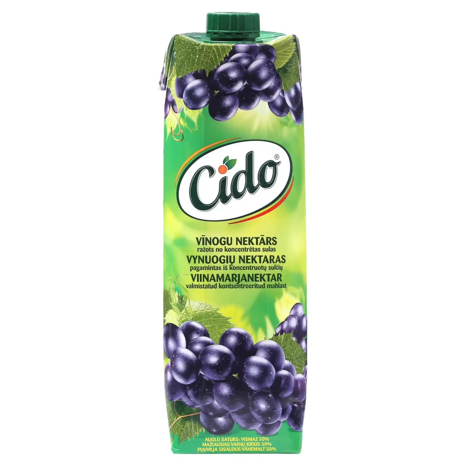 Nektārs Cido vīnogu 1l