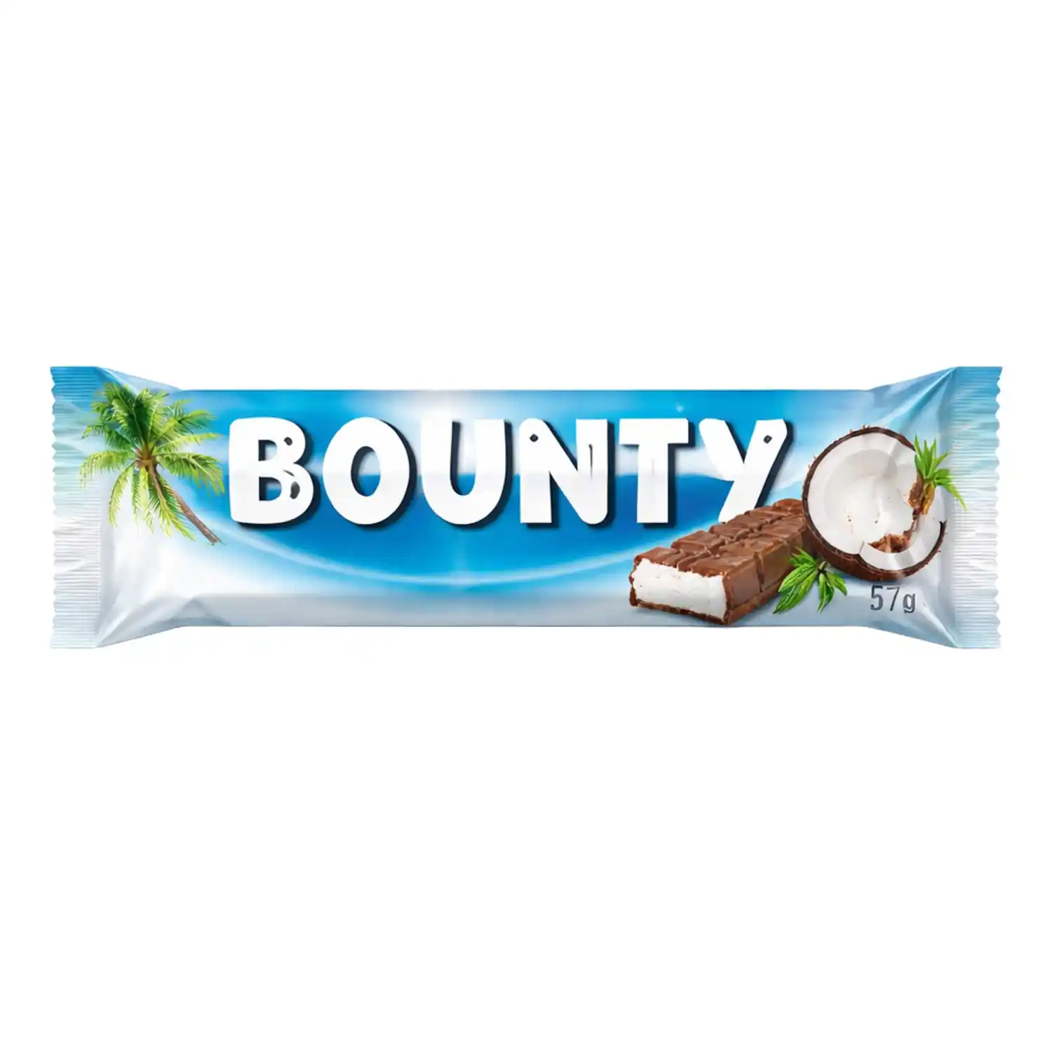 Batoniņš Bounty šokolādes 57g