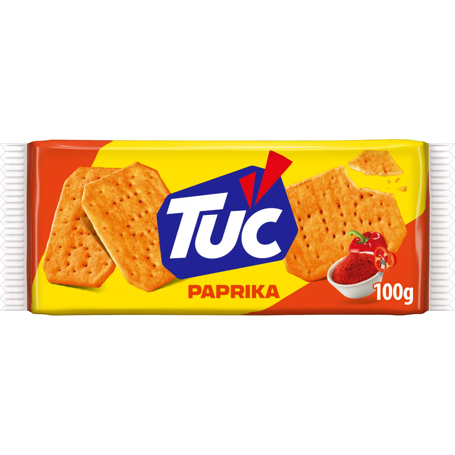 Krekeriai su paprikomis TUC PAPRIKA, 100 g