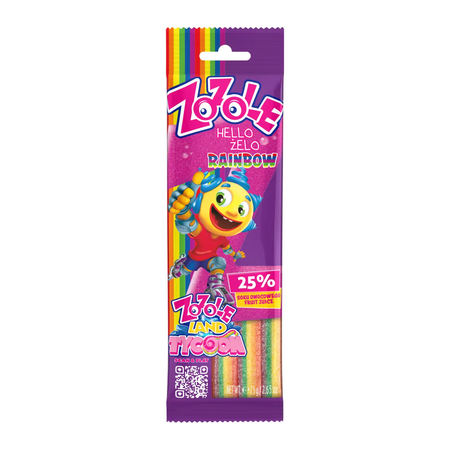Guminukai ZOZOLE RAINBOW, 75 g