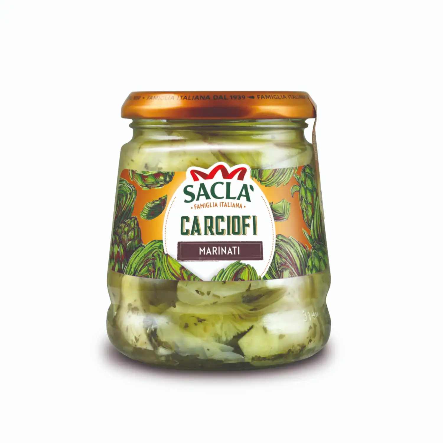 Artišokid marineeritud Sacla 285g/171g