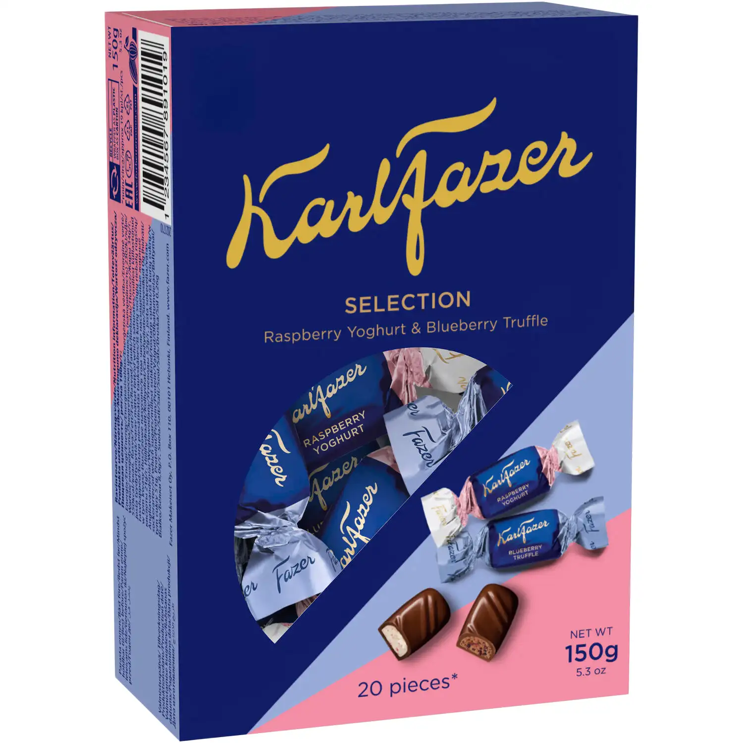 Šokolaadikommid Selection Karl Fazer 150g