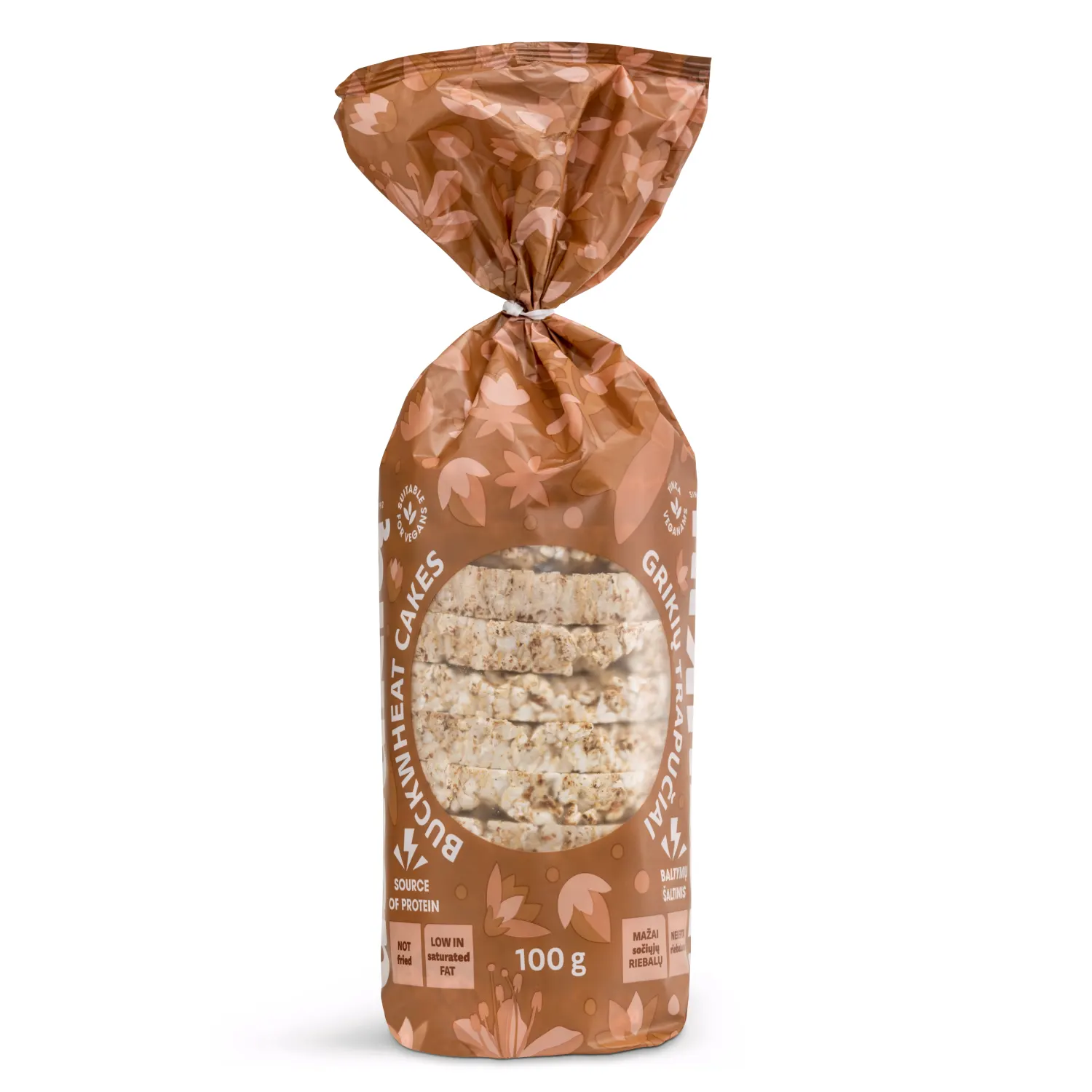 Grikių trapučiai USTUKIŲ MALŪNAS, 100 g