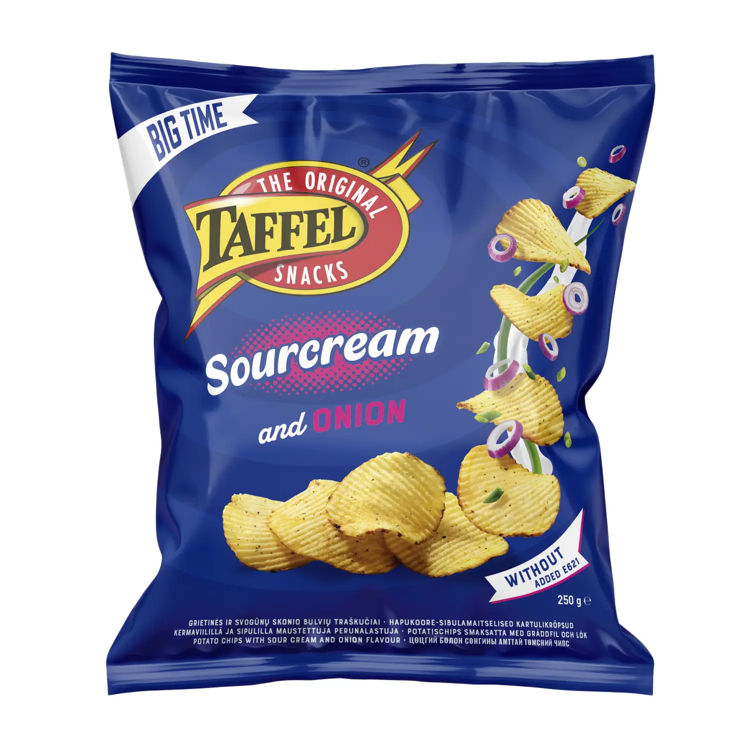 Kartulilaastud hapukoore-sibula Taffel 250g
