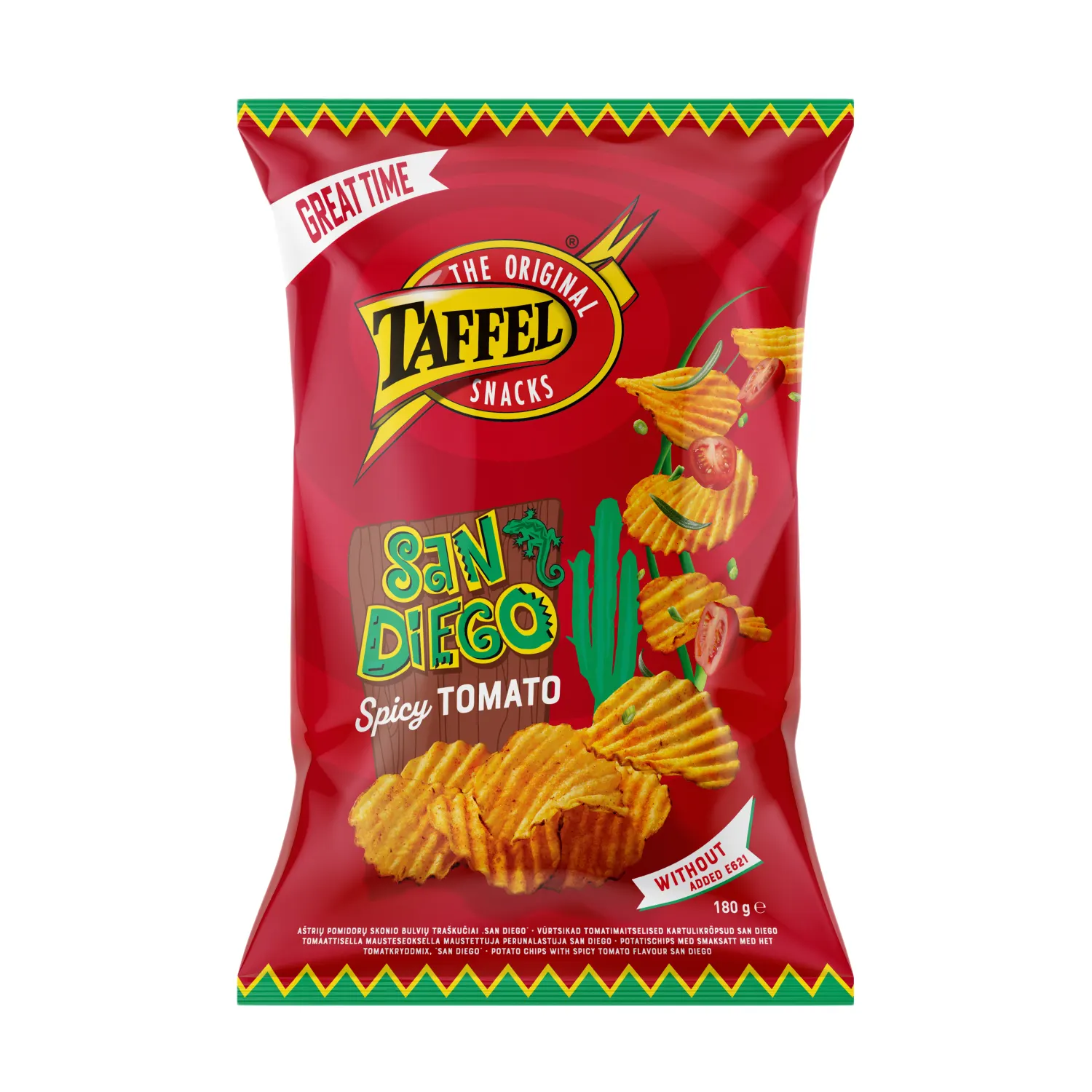 Kartulilaastud v. tom. San Diego Taffel 180g