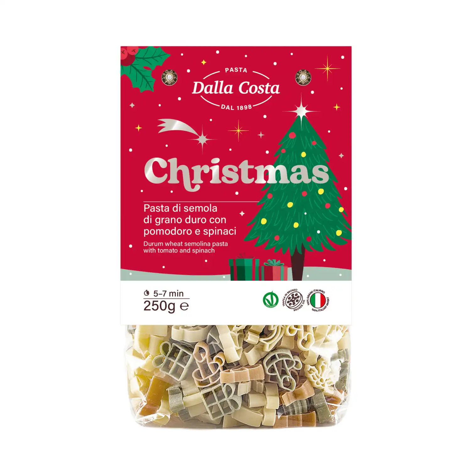 Makaronid Dalla Costa Christmas 250g