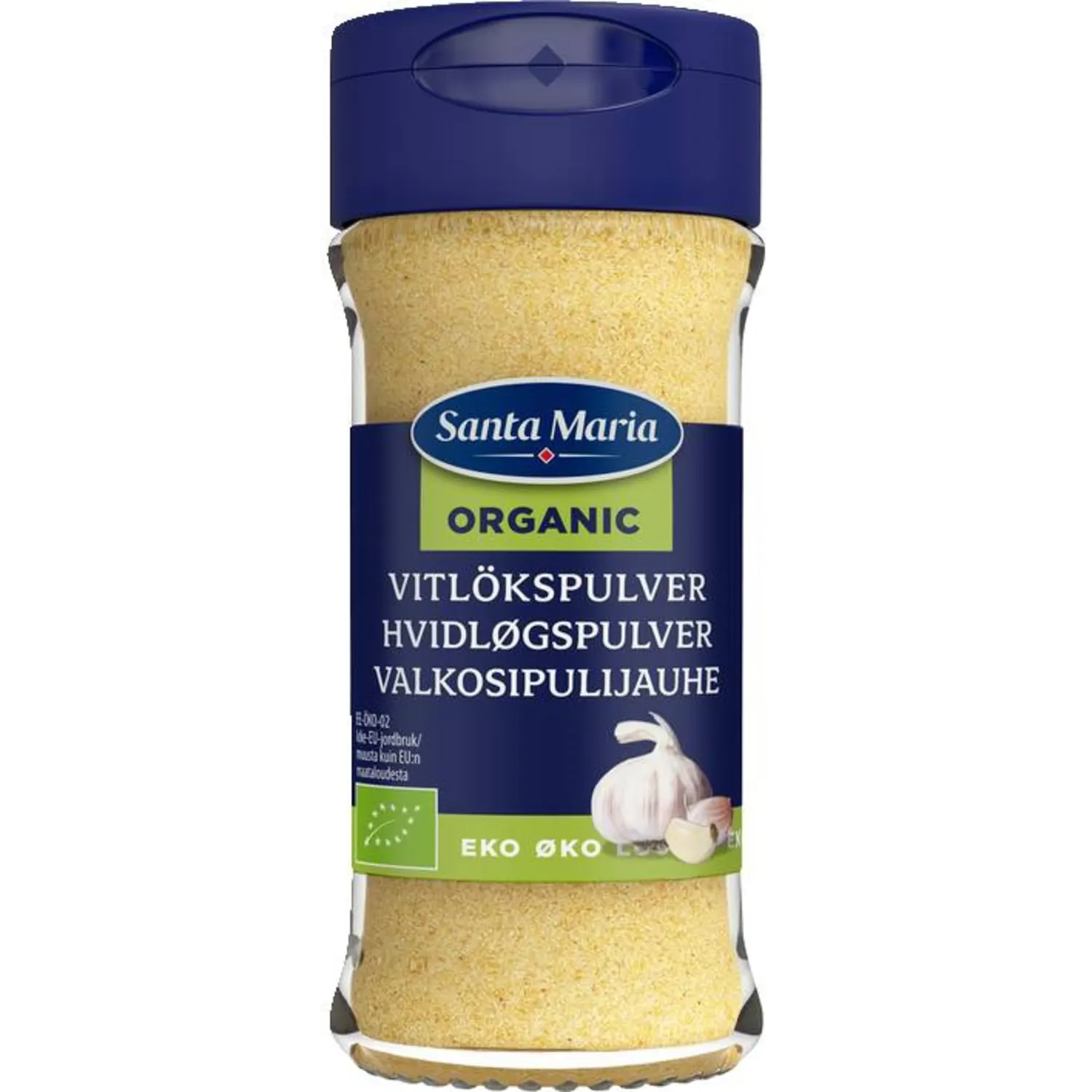 Ķiploku pulveris Santa Maria BIO 46g