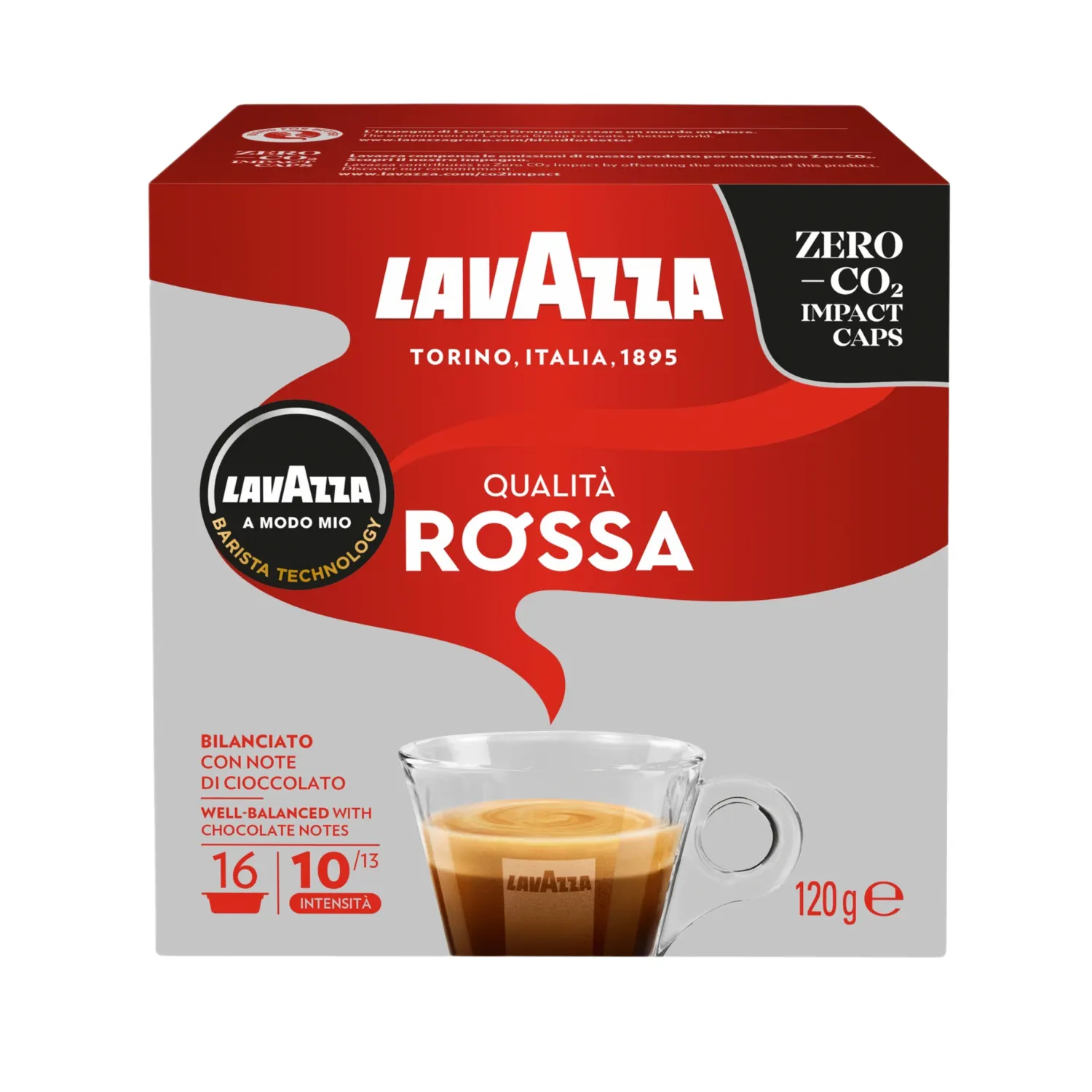 Kohvikap.Lavazza AMM Rossa 16tk, 120g