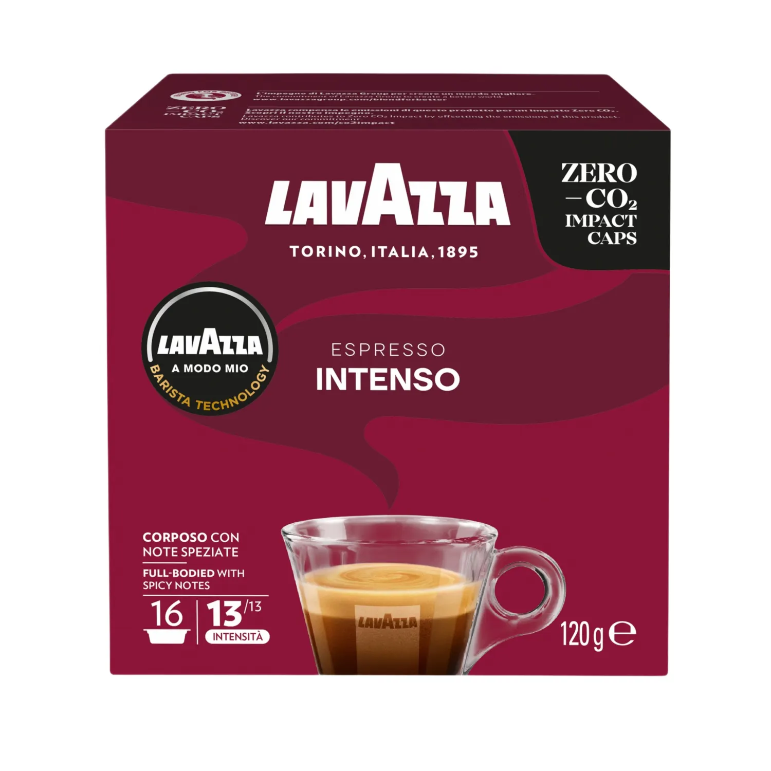 Kavos kapsulės LAVAZZA AMM INTENSO, 120 g