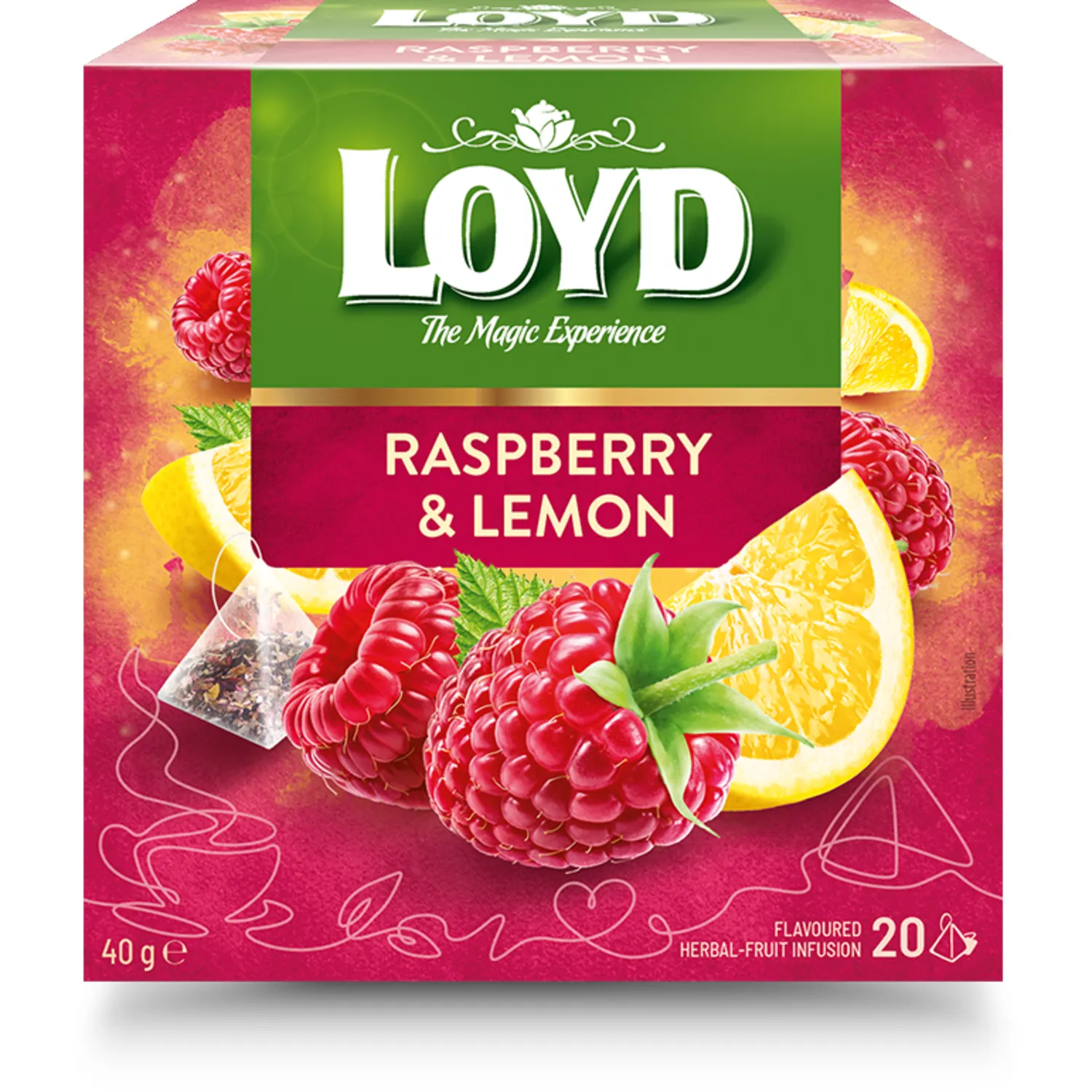 Vais. arbata LOYD su aviet. ir citr. 20 x 2 g