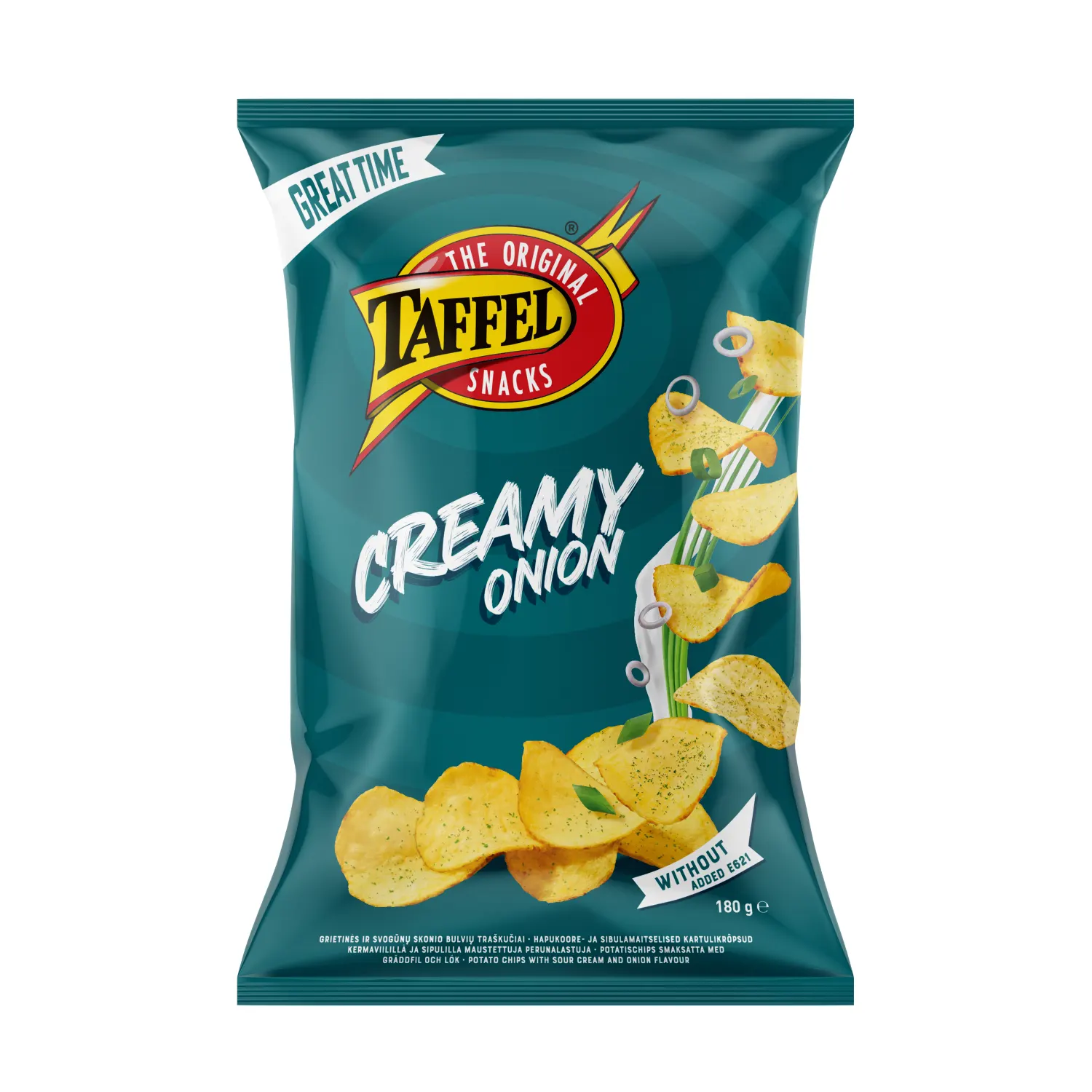 Kartulikrõpsud hapukoore-sibula Taffel 180g