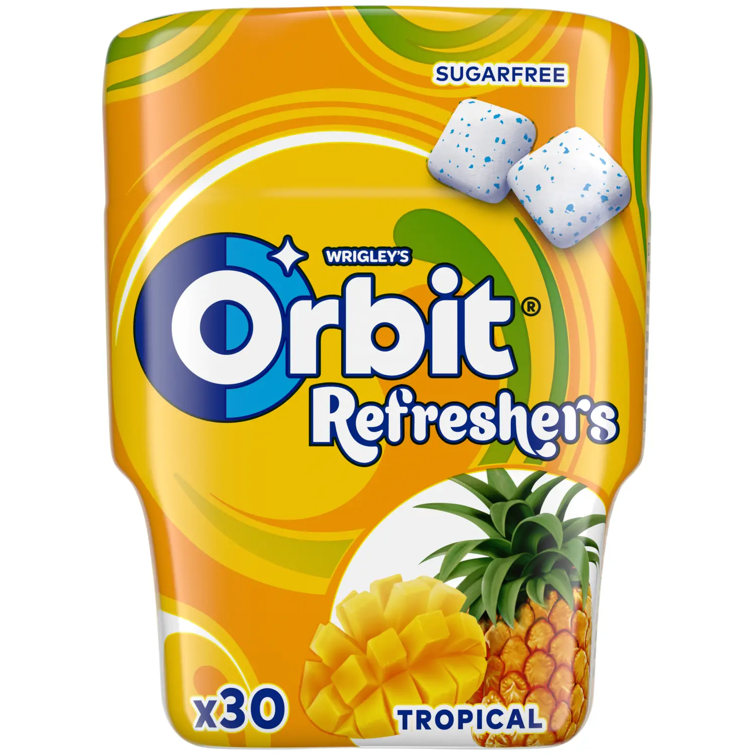 Košļ. gumija Orbit ar augļu garšām 67g