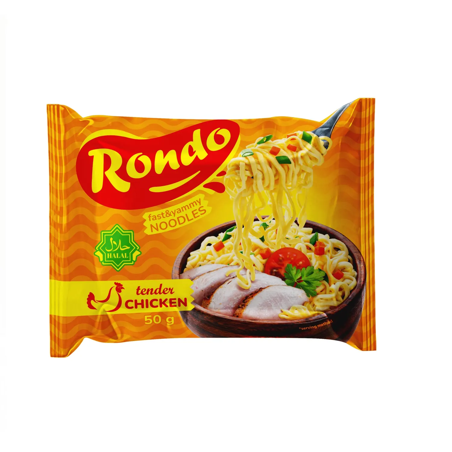 Vištienos skonio makaronai RONDO, 50 g