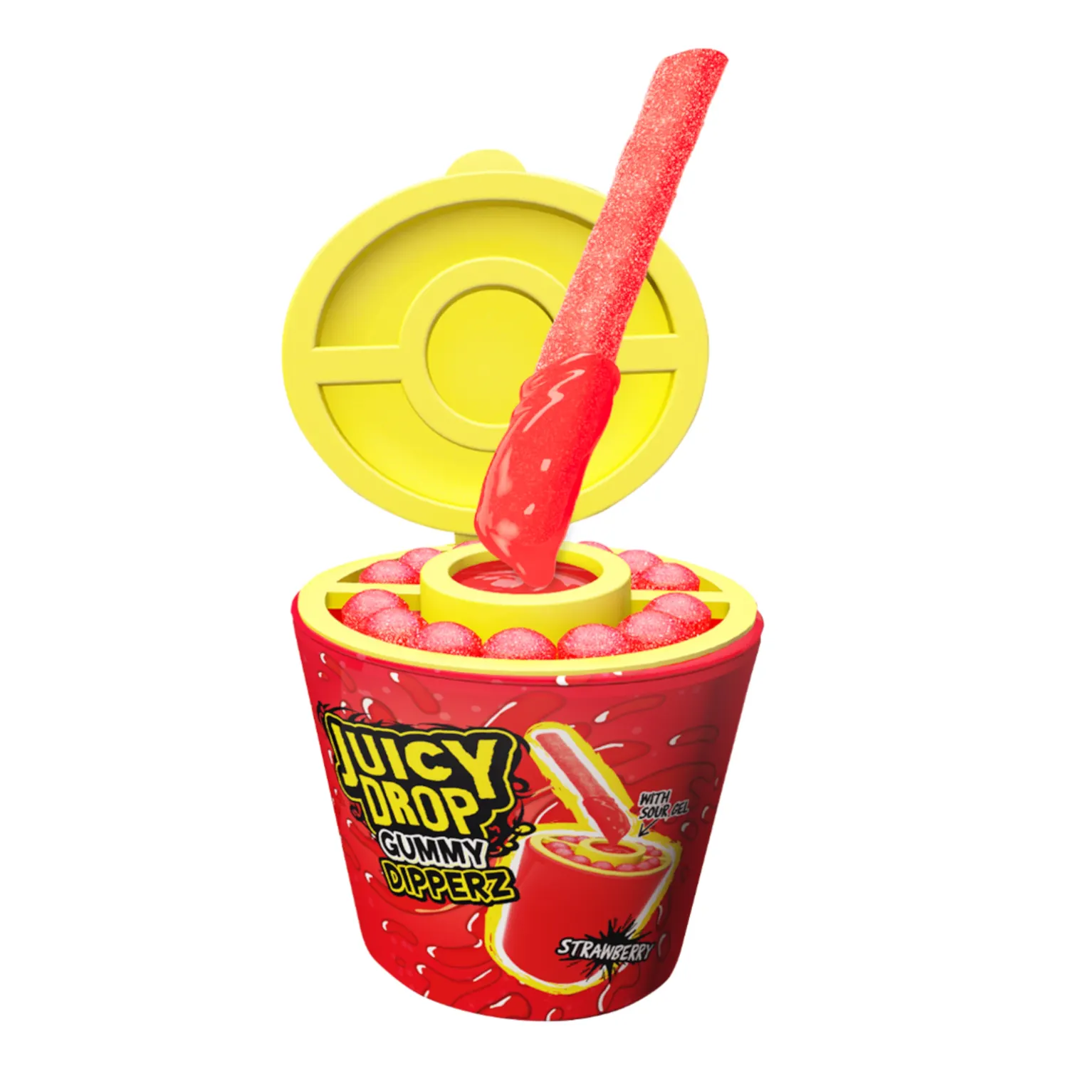 Želejas nūjiņas Juicy Drop Dipperz 96g