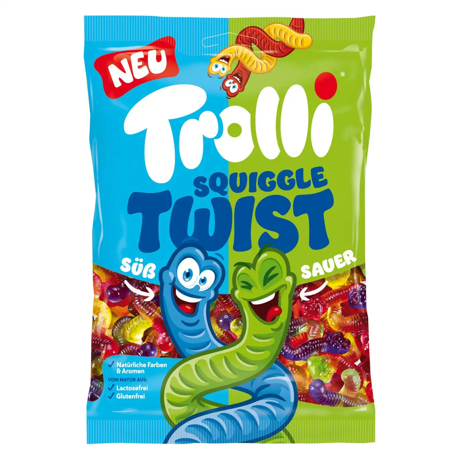 Guminukai susipynę kirminai TROLLI, 175 g