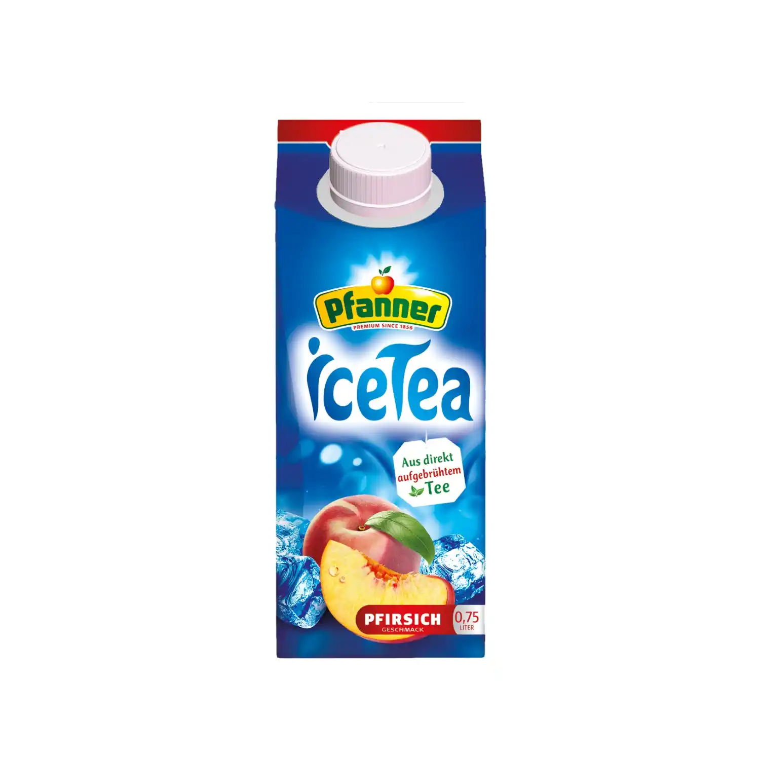 Persikų skon.juod.arbat.gėrim. PFANNER, 0,75l