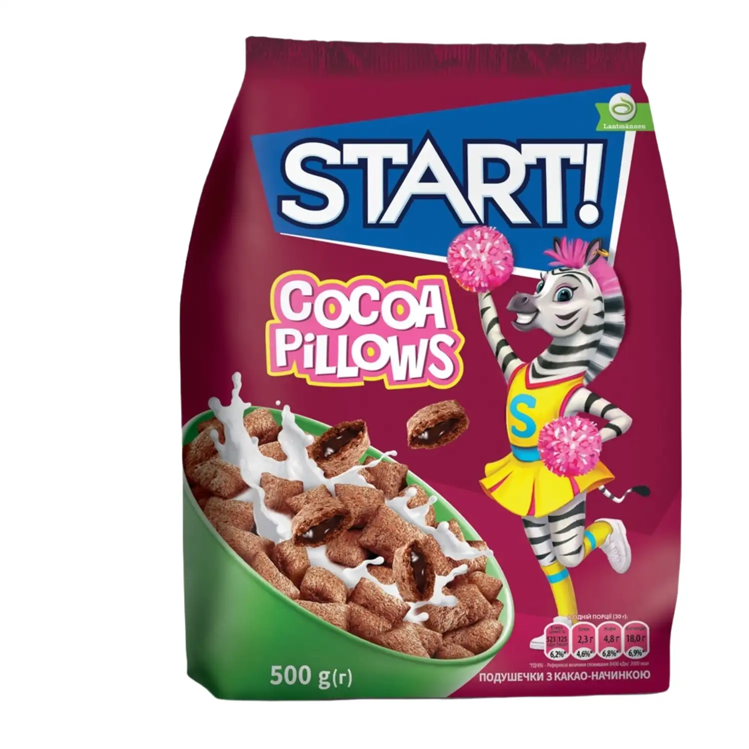 Padjakesed kakaotäidisega Start! 500g