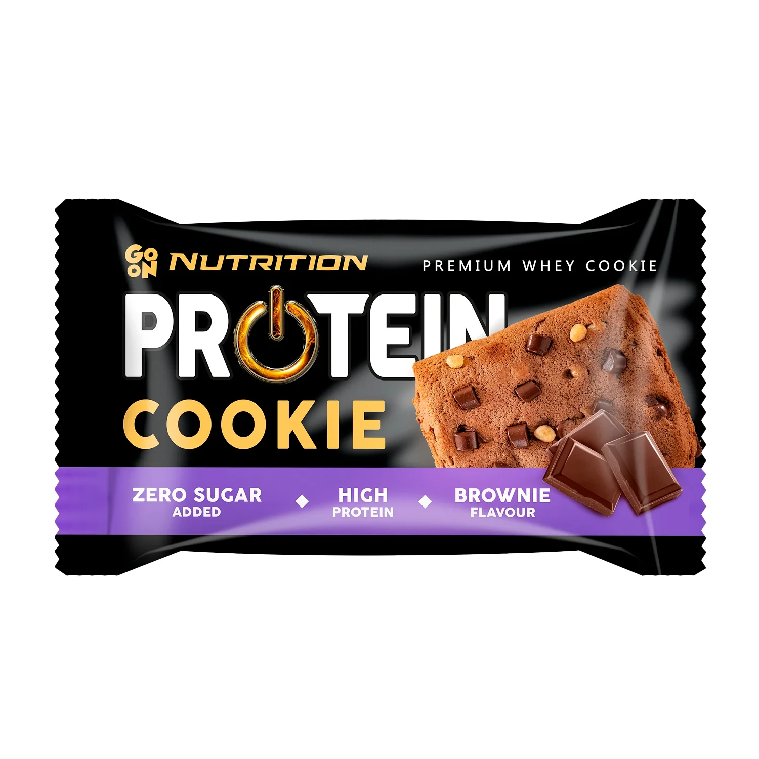 Prot. cepums Go On šokolādes ar saldin. 50g