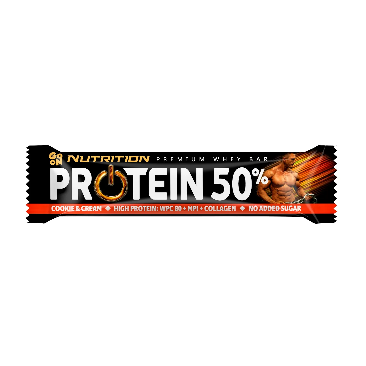 Prot.küpsis Cookie&Cream Go On 40g
