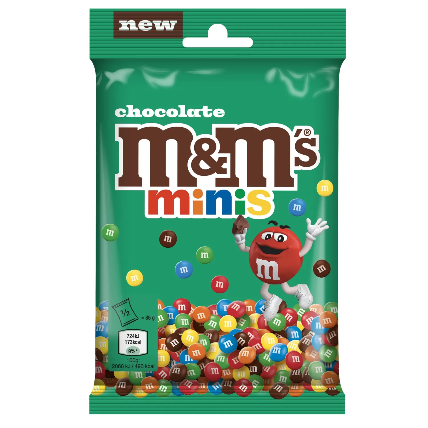 Dražejas M&M's Minis piena šokolādes 70g