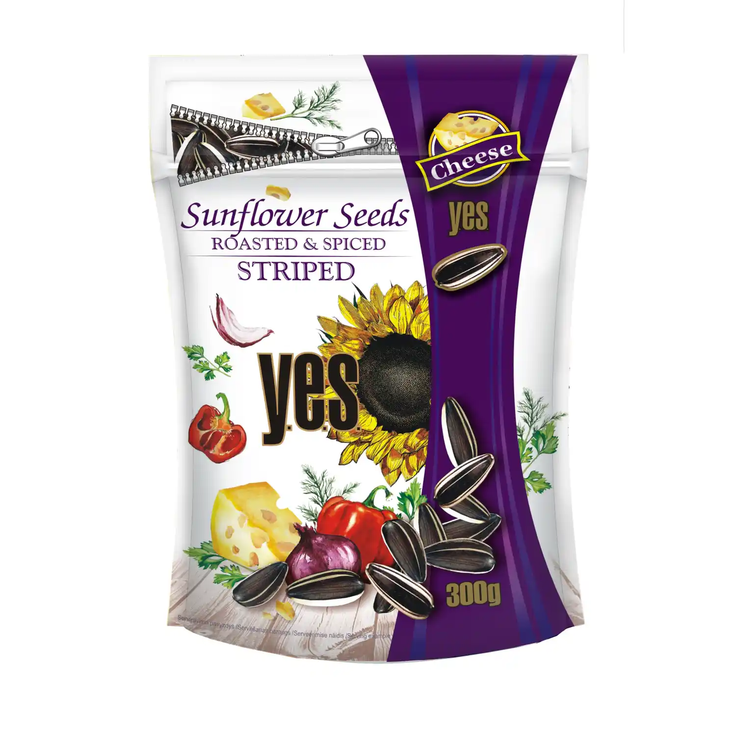 Päevalilleseem. triib. juustumait. Yes 300g