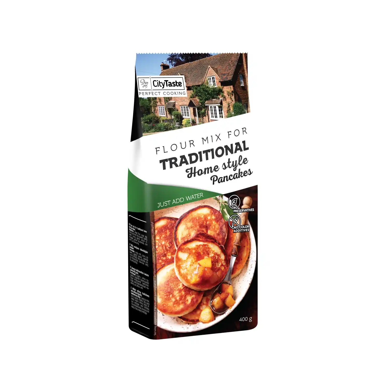 Miltu mais. City Taste trad. mājas pank. 400g