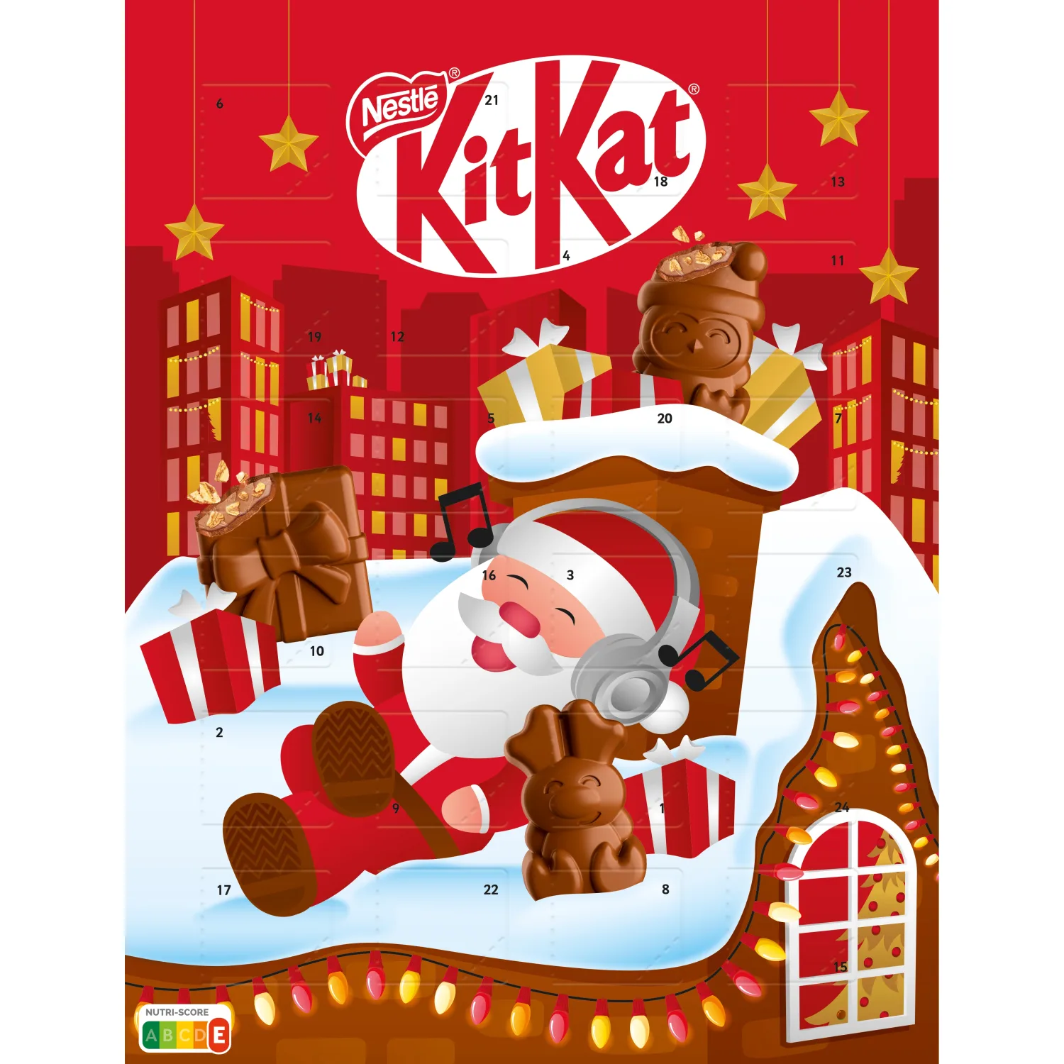 Advendikalender Kitkat minifiguuridega 85g