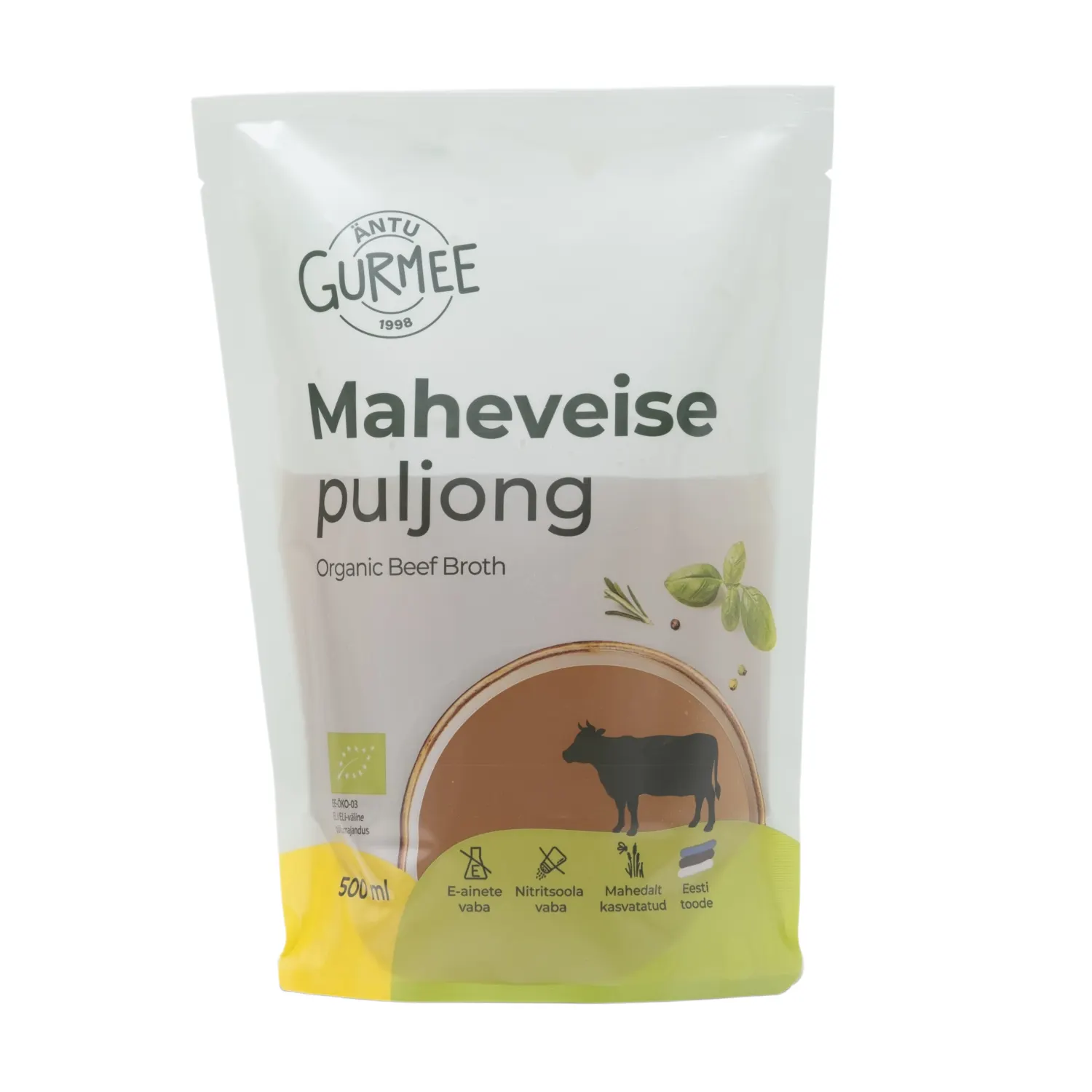 Mahe veisepuljong Äntu Gurmee 500ml