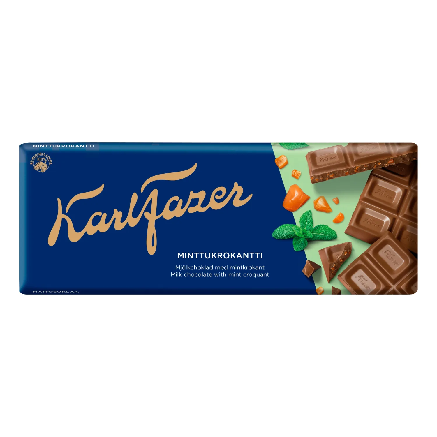 Piimašok. mündim. mandlikrok. Karl Fazer 180g
