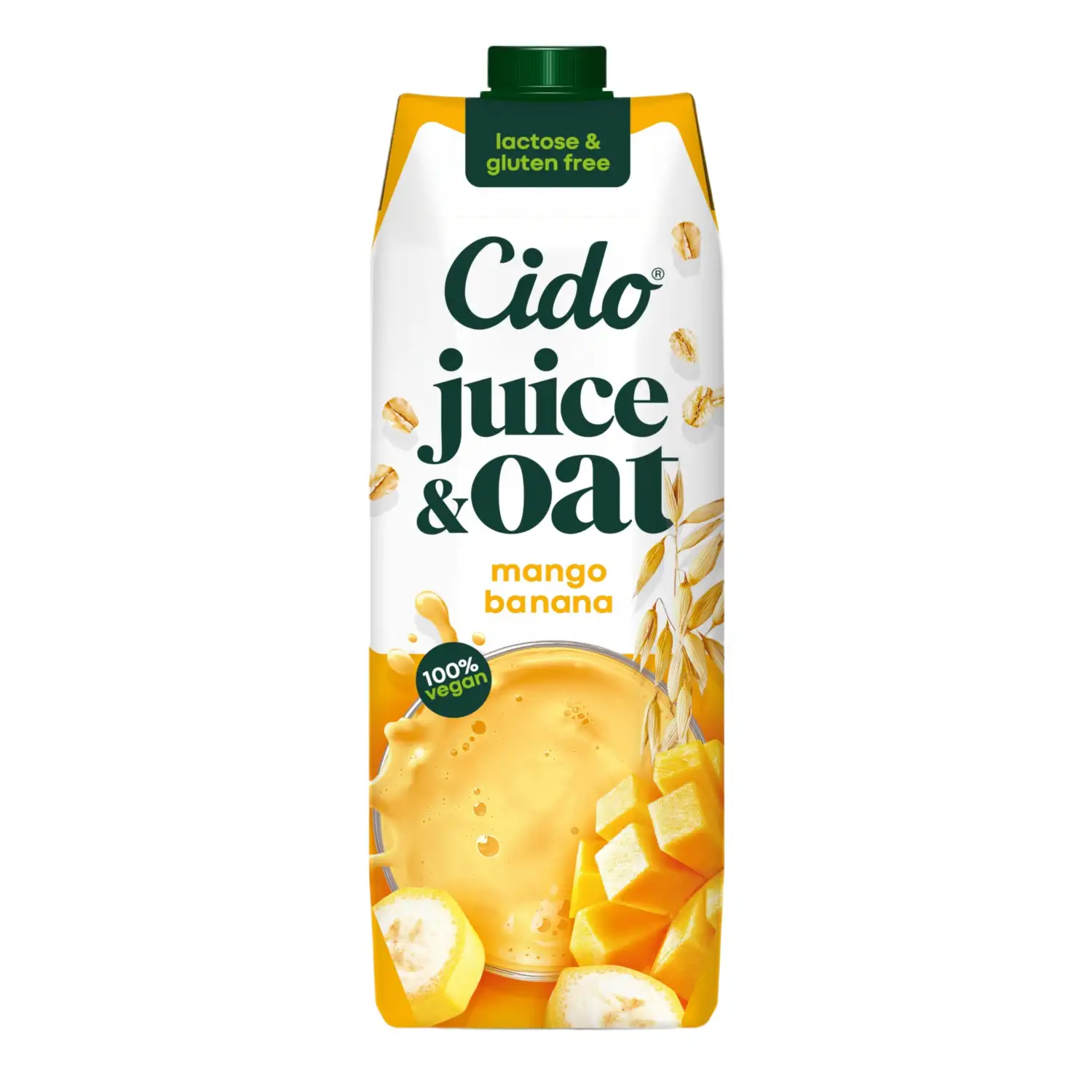 Avižų ir mangų - bananų sulčių gėr. CIDO, 1 l