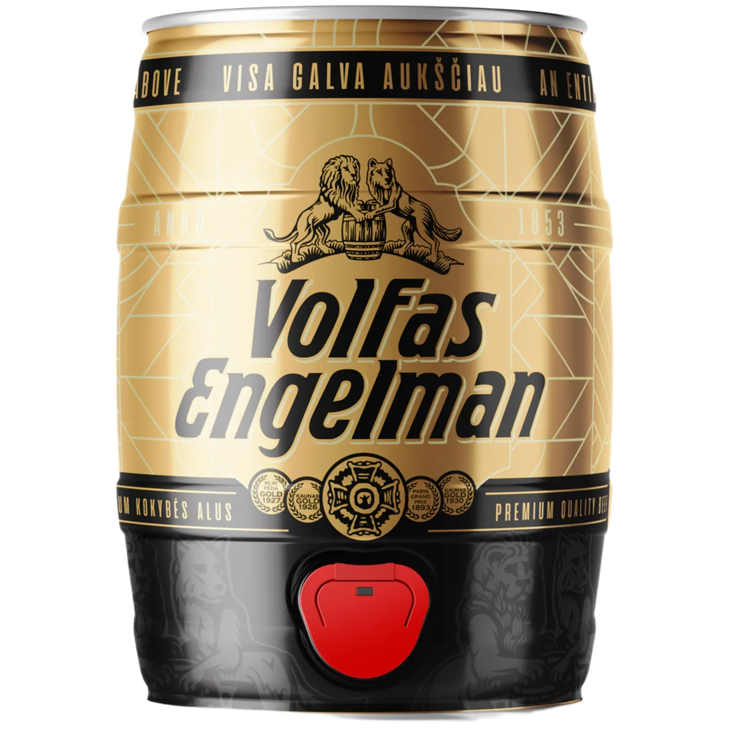 Alus VOLFAS ENGELAMN RINKTINIS, 5,2 %, 5 l