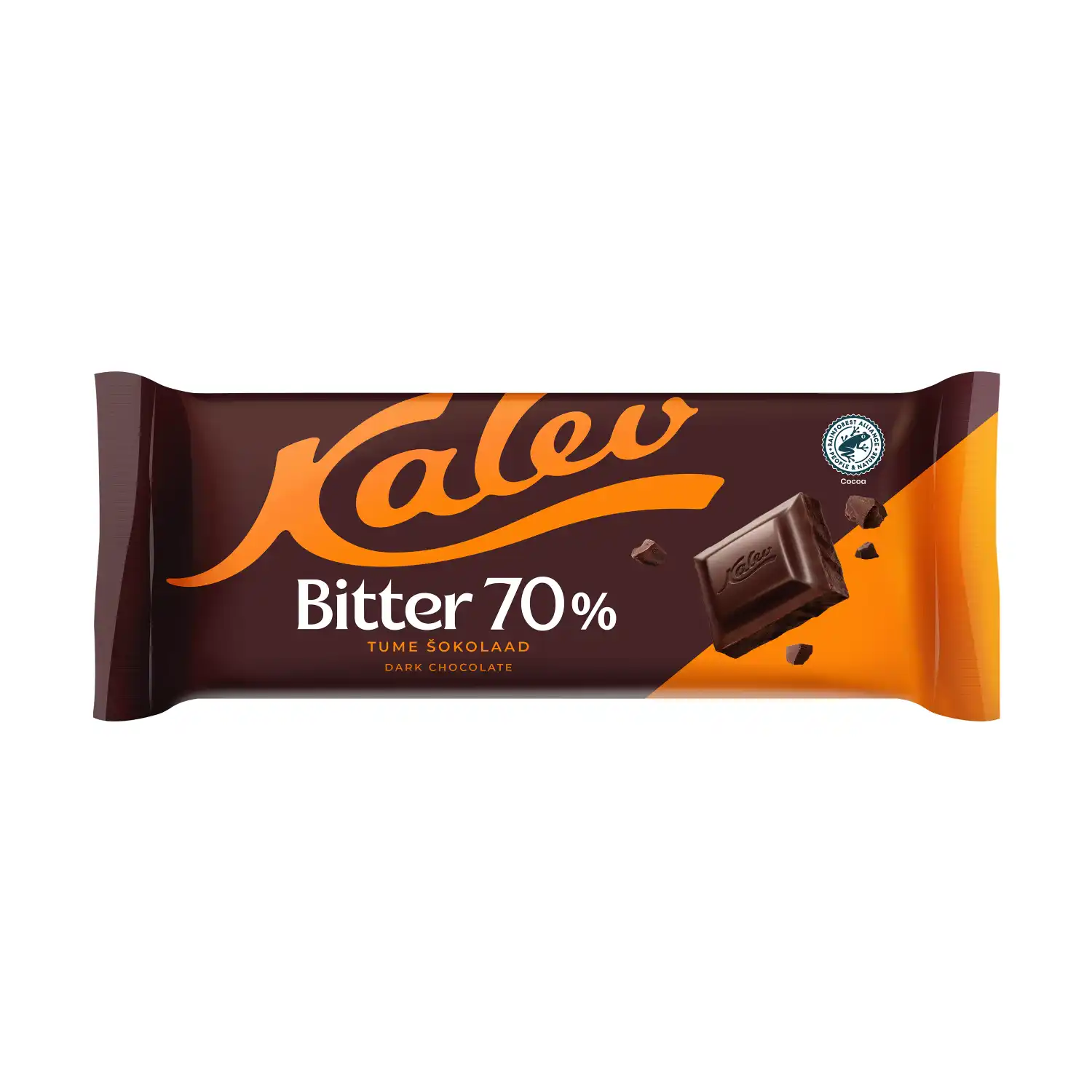 Tume šokolaad 70% Kalev Bitter 190g