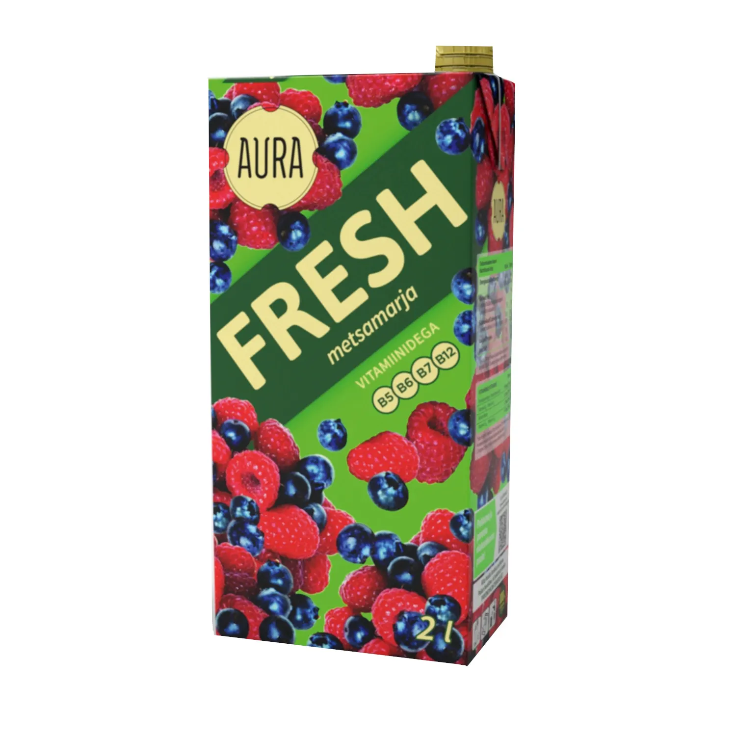 Mahlajook metsamarja Aura Fresh 2l