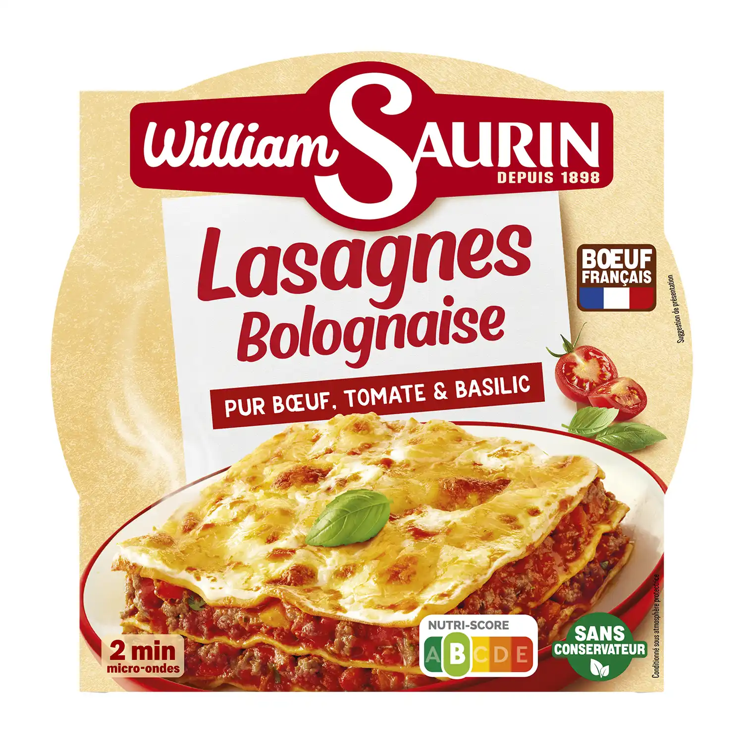 Lasanje Bolognese William Saurin 300g