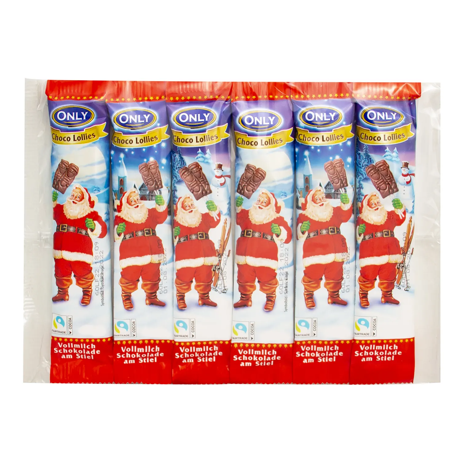 Piimašokolaad pulgal Only 6x13g