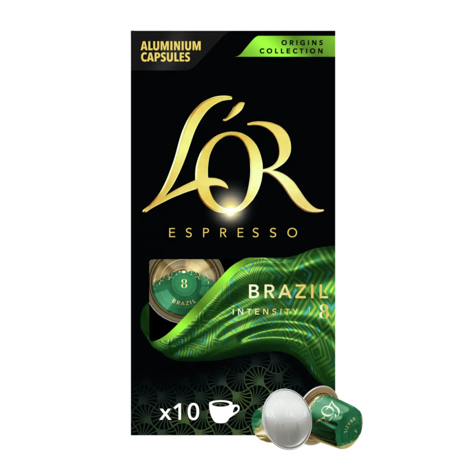 Maltos kavos kapsulės LOR BRAZIL, 10 x 5,2 g