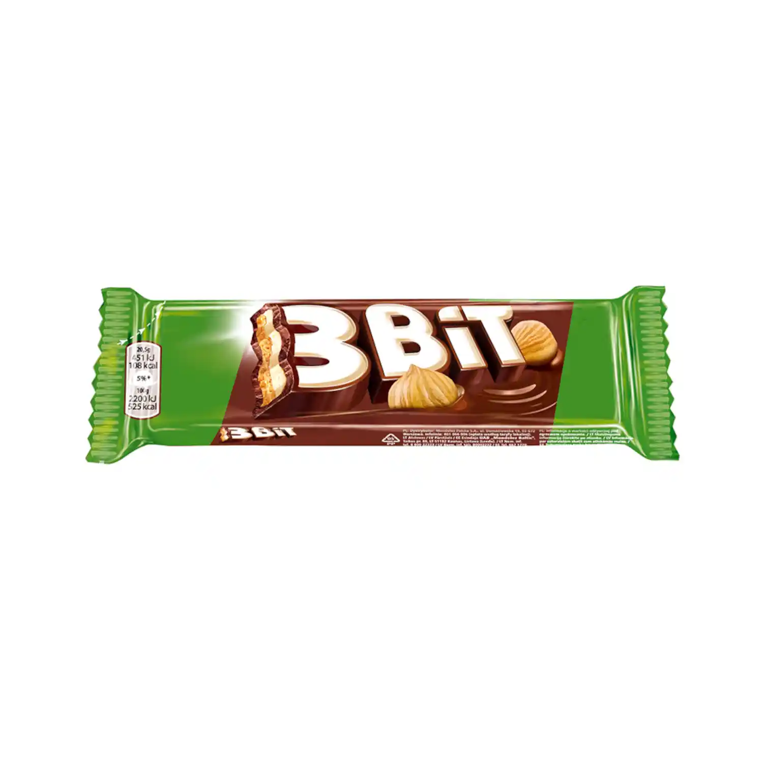 Batoniņš 3bit Nut 46g