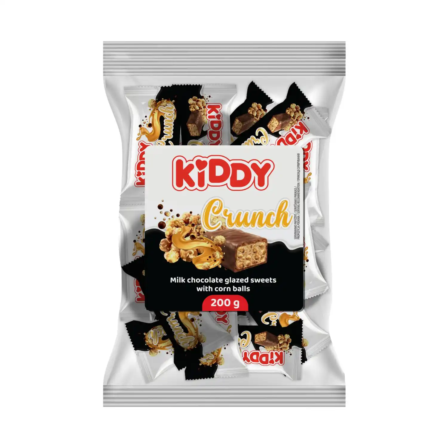 Saldainiai KIDDY CRUNCH, 200 g